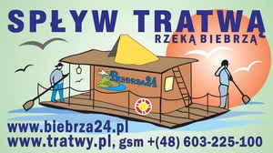 Spływ tratwą