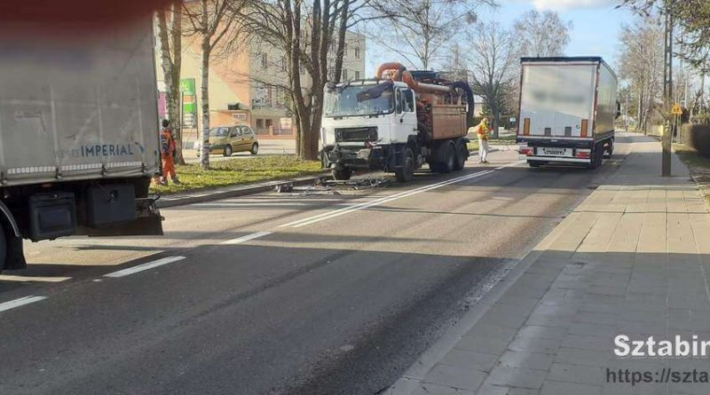 Kolizja w Sztabinie